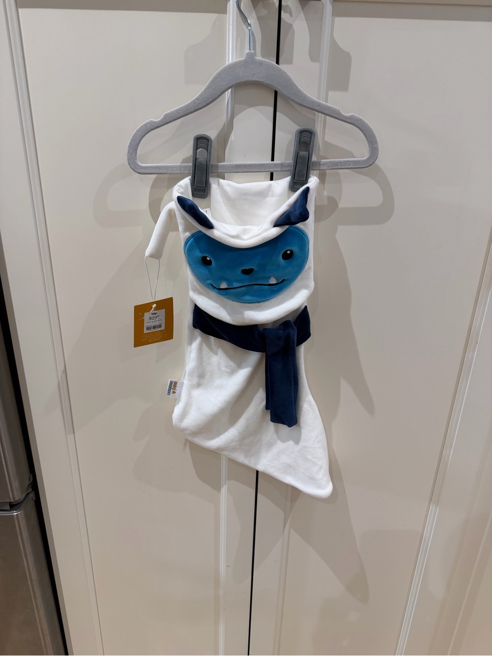 Indigo Mini maison stocking little monster